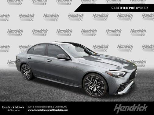 Selenite Grey Metallic 2024 Mercedes-Benz AMG C 43 4MATIC