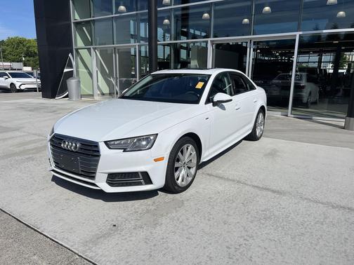 Glacier White Metallic 2018 Audi A4 2.0T Premium