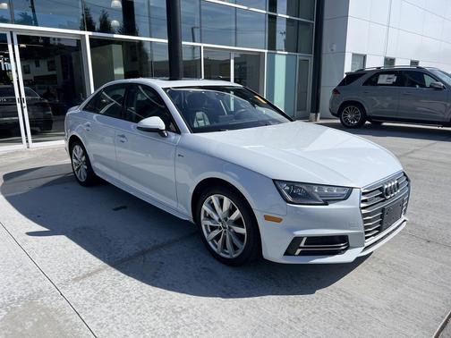 Glacier White Metallic 2018 Audi A4 2.0T Premium