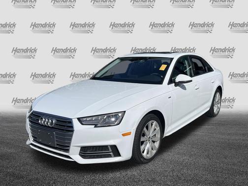 Glacier White Metallic 2018 Audi A4 2.0T Premium