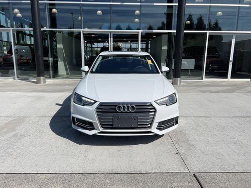 Glacier White Metallic 2018 Audi A4 2.0T Premium