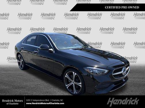 Black 2025 Mercedes-Benz C-Class C 300