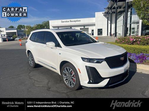 Crystal White Tricoat 2022 Cadillac XT6 Sport AWD