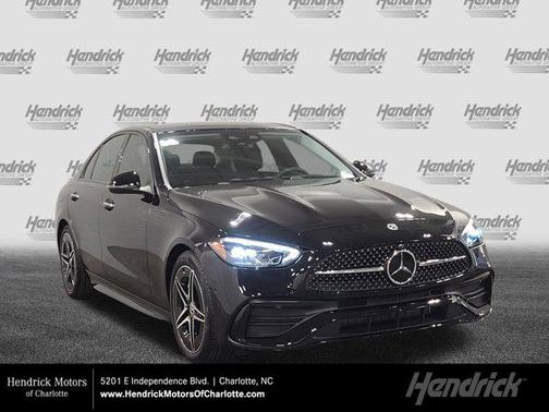 Black 2026 Mercedes-Benz C-Class C 300