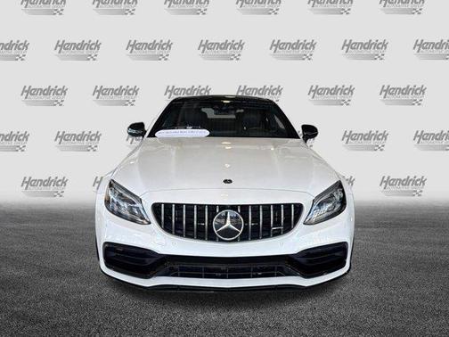 designo Diamond White Metallic 2021 Mercedes-Benz AMG C 63 AMG C 63 S
