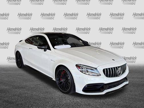 designo Diamond White Metallic 2021 Mercedes-Benz AMG C 63 AMG C 63 S