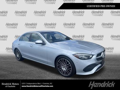Cirrus Silver Metallic 2022 Mercedes-Benz C-Class C 300 4MATIC
