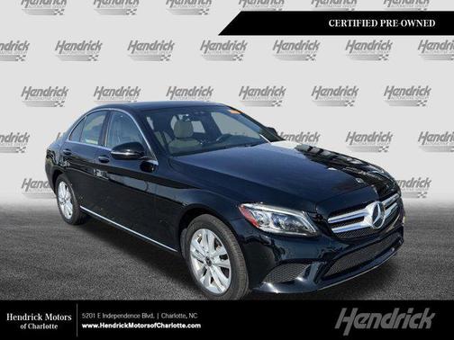 Black 2021 Mercedes-Benz C-Class C 300 4MATIC
