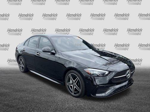 Black 2024 Mercedes-Benz C-Class C 300 4MATIC