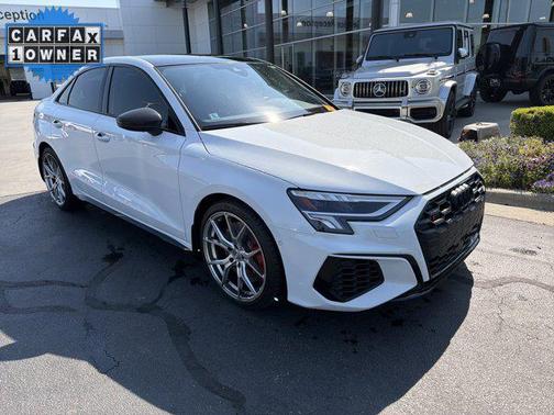 Glacier White Metallic 2024 Audi S3 Premium Plus