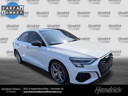 Glacier White Metallic 2024 Audi S3 Premium Plus