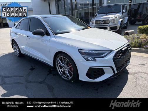 Glacier White Metallic 2024 Audi S3 Premium Plus
