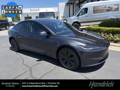 Stealth Grey 2024 Tesla Model 3 Long Range