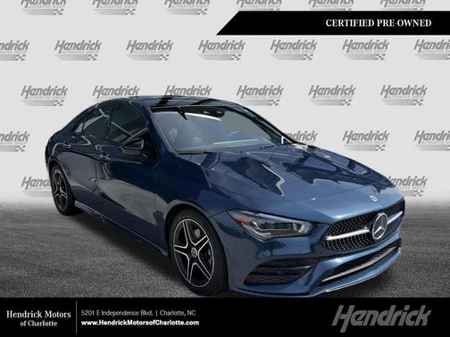 Denim Blue Metallic 2023 Mercedes-Benz CLA 250 4MATIC