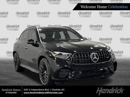 Obsidian Black Metallic 2026 Mercedes-Benz AMG GLC 43 4MATIC