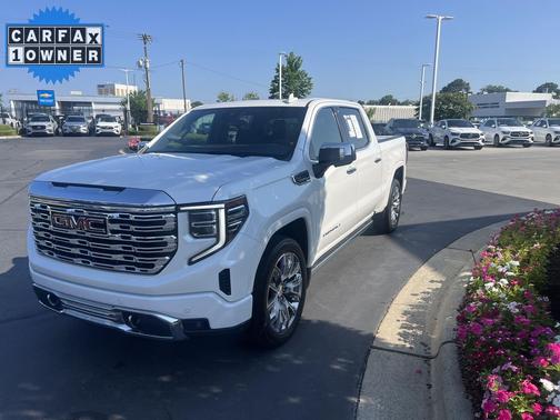 White Frost Tricoat 2024 GMC Sierra 1500 Denali