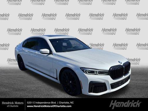 Mineral White Metallic 2021 BMW 750 i xDrive