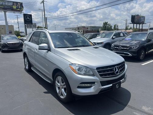 Iridium Silver Metallic 2014 Mercedes-Benz M-Class ML 350