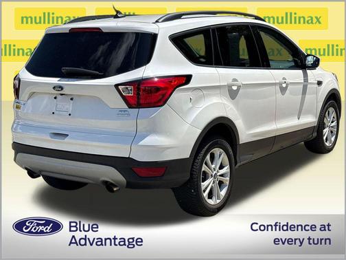 White Platinum 2019 Ford Escape SEL
