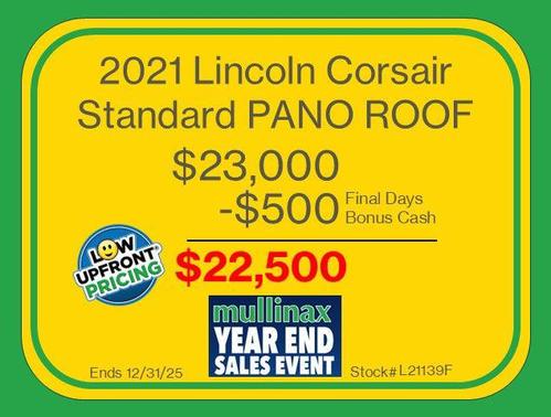 2021 Lincoln Corsair Standard