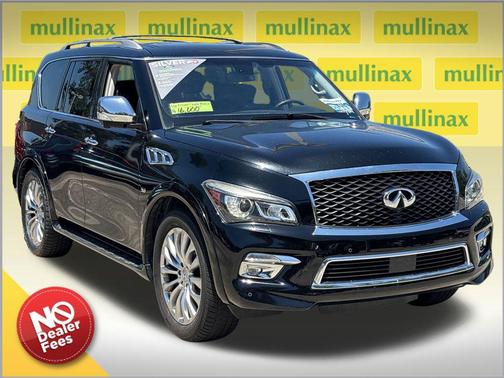 Black Obsidian 2016 INFINITI QX80 Base