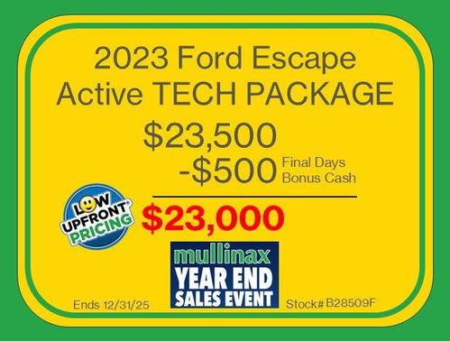 2023 Ford Escape Active