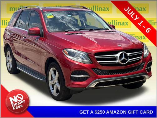 designo Cardinal Red Metallic 2016 Mercedes-Benz GLE-Class GLE 350