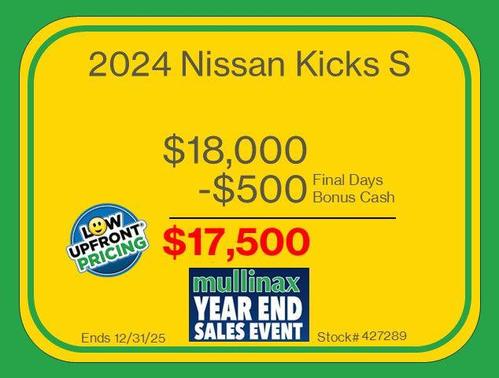 2024 Nissan Kicks S