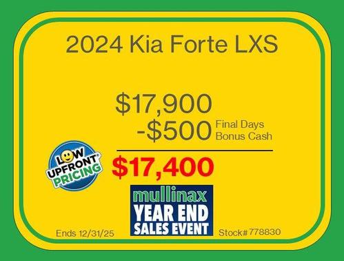 2024 Kia Forte LXS