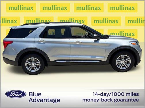 Iconic Silver Metallic 2023 Ford Explorer XLT