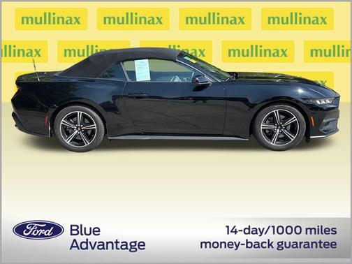 Shadow Black 2024 Ford Mustang EcoBoost Premium