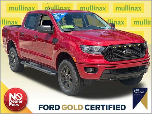 Rapid Red Metallic Tinted Clearcoat 2021 Ford Ranger XLT