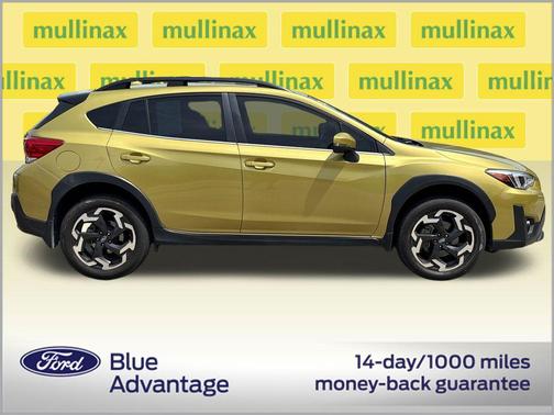 Plasma Yellow Pearl 2021 Subaru Crosstrek Limited