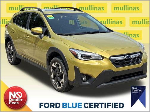 Plasma Yellow Pearl 2021 Subaru Crosstrek Limited