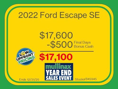 2022 Ford Escape SE