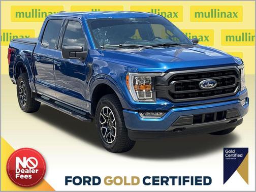 Atlas Blue Metallic 2022 Ford F-150 XLT
