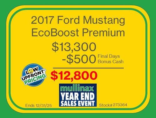 2017 Ford Mustang EcoBoost Premium
