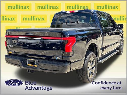 Antimatter Blue Metallic 2025 Ford F-150 Lightning LARIAT