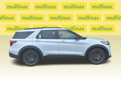 Space White Metallic 2026 Ford Explorer ST