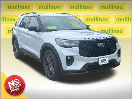 Space White Metallic 2026 Ford Explorer ST