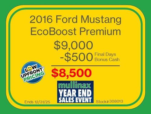 2016 Ford Mustang EcoBoost Premium