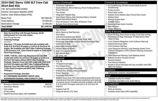 2024 GMC Sierra 1500 SLT