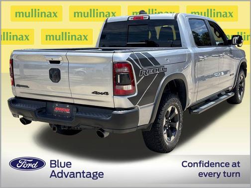 Billet Silver Metallic Clearcoat 2020 RAM 1500 Rebel