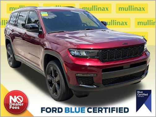 Velvet Red Pearlcoat 2024 Jeep Grand Cherokee L Limited