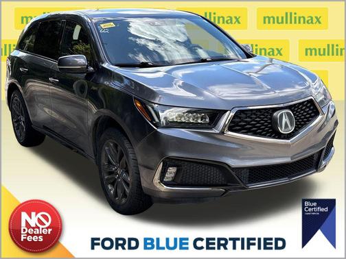 Modern Steel Metallic 2019 Acura MDX 3.5L Technology & A-Spec Pkgs