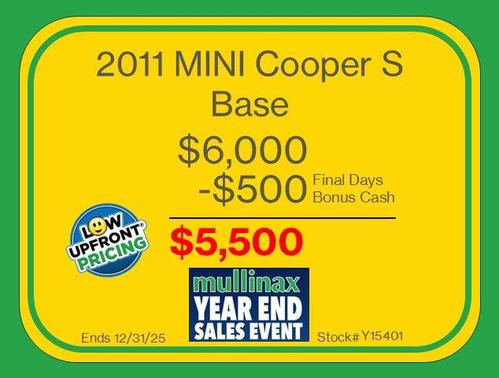 2011 MINI Cooper S Base