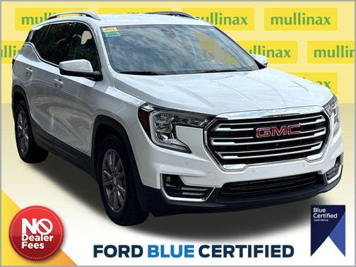 Summit White 2022 GMC Terrain SLT