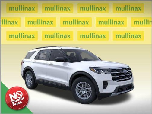 Star White Metallic Tri-Coat 2026 Ford Explorer Active