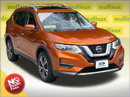 Monarch Orange Metallic 2019 Nissan Rogue SV