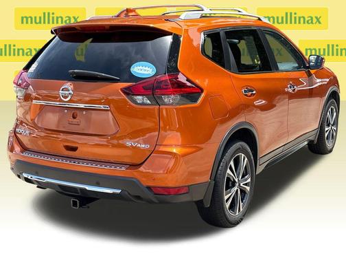 Monarch Orange Metallic 2019 Nissan Rogue SV
